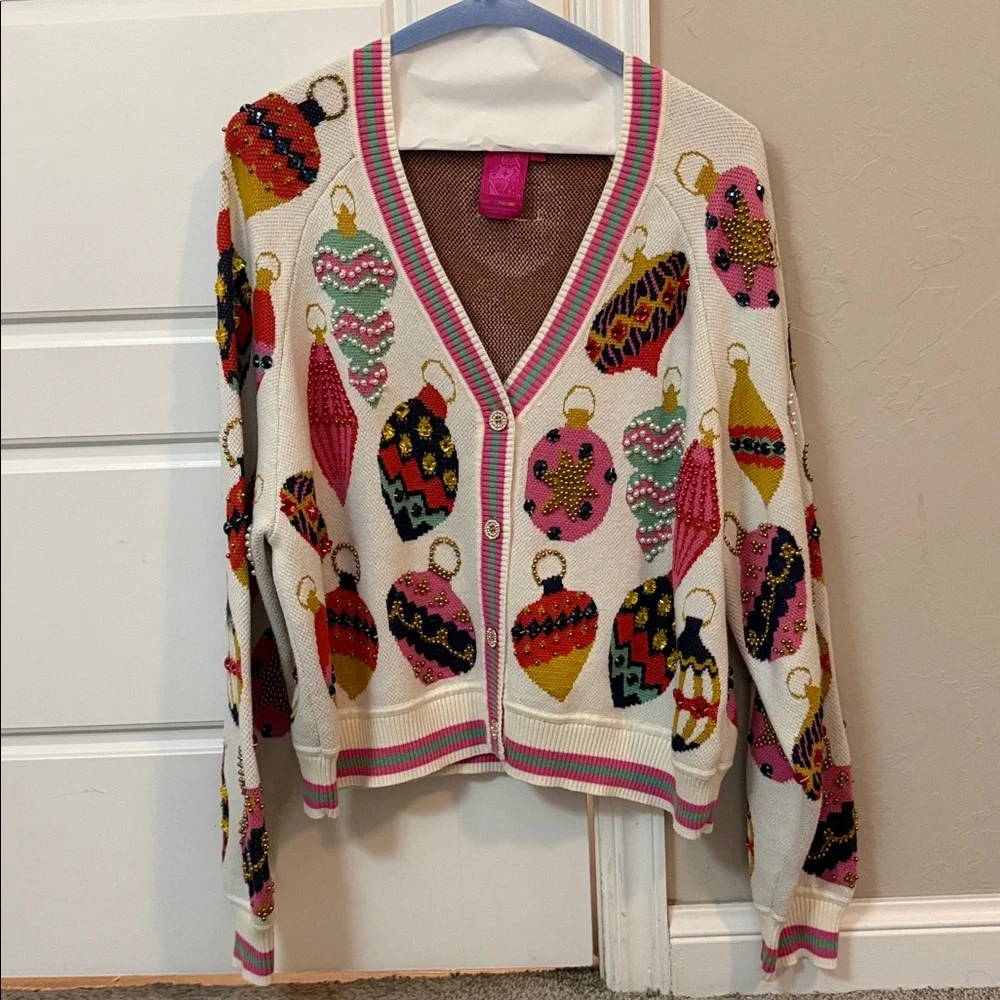 Queen of Sparkles Jeweled Ornament Cardigan - Picture 2 of 11